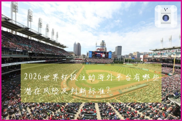 2026世界杯投注的海外平台有哪些潜在风险及判断标准？