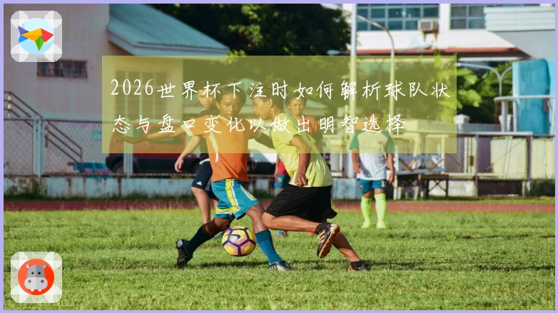 2026世界杯下注时如何解析球队状态与盘口变化以做出明智选择